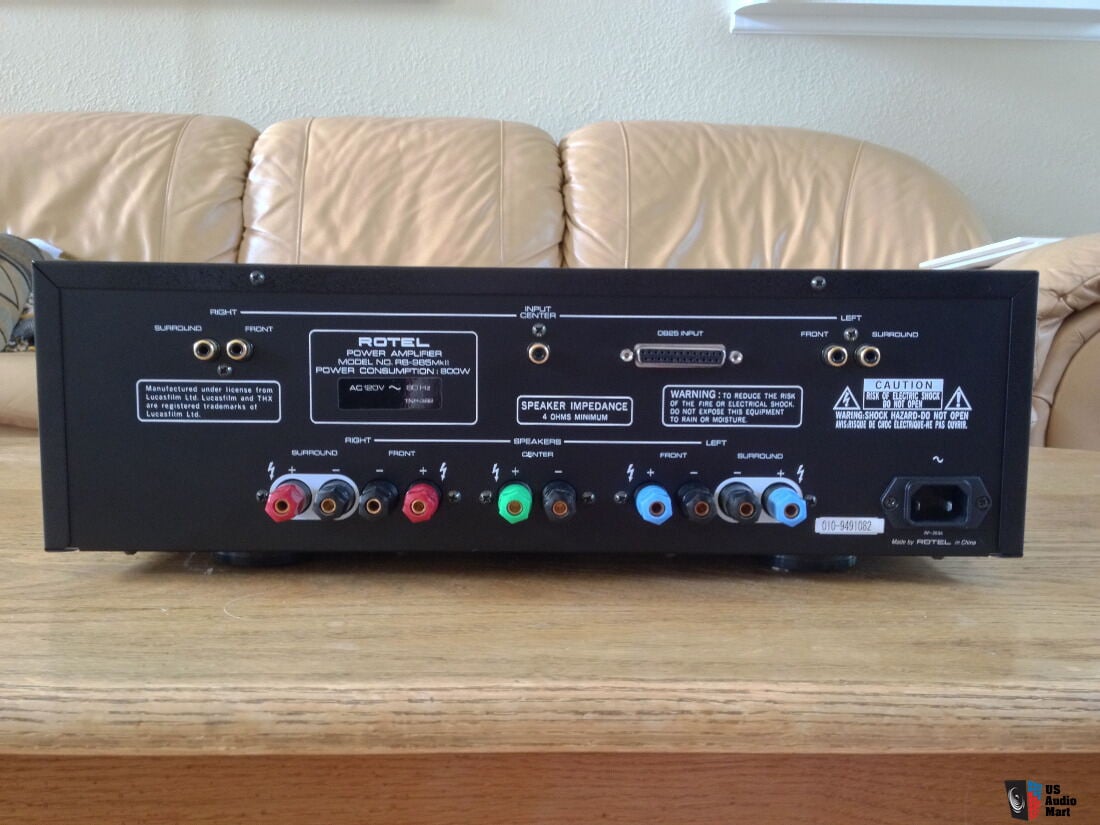 Rotel RB-985 MKII 5-channel amplifier - PRICE REDUCED Photo #2502957