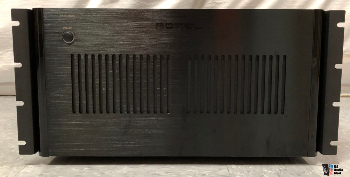 Rotel RMB-1585 in black, beautiful looks, beastly power! For Sale