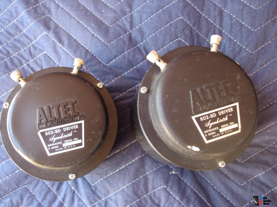Altec 802-8D drivers - Pair Photo #2529182 - US Audio Mart