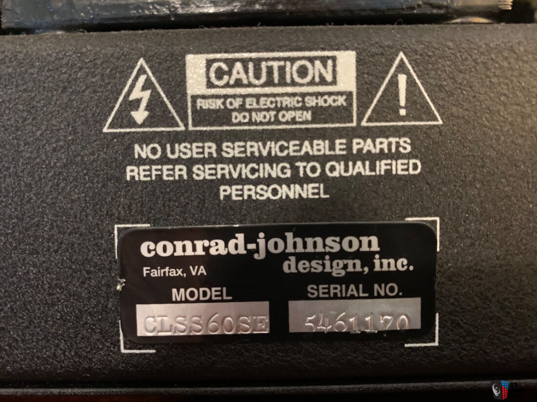 Conrad Johnson Classic 60 SE Amp Photo #2530356 - US Audio Mart