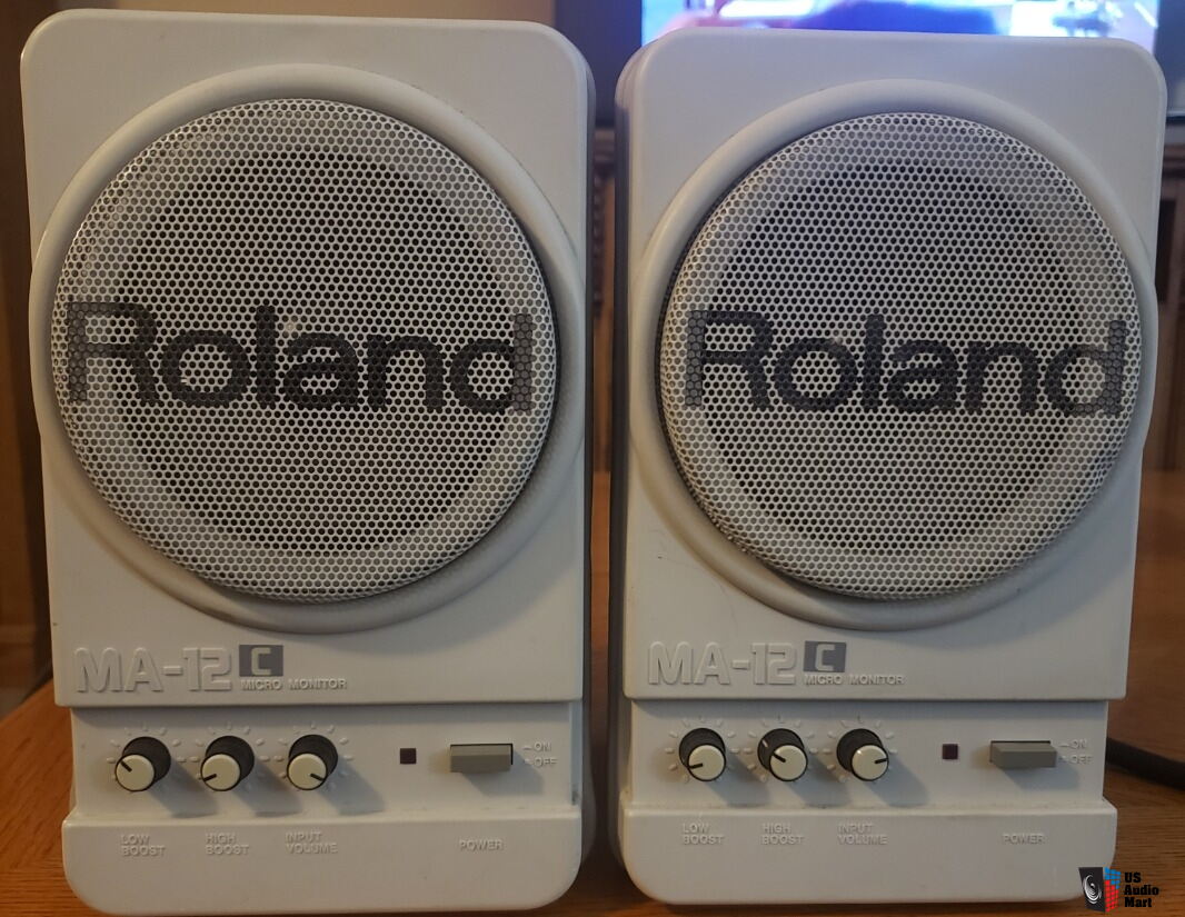 ROLAND Professional MA-12C Powered Stereo Micro Monitors