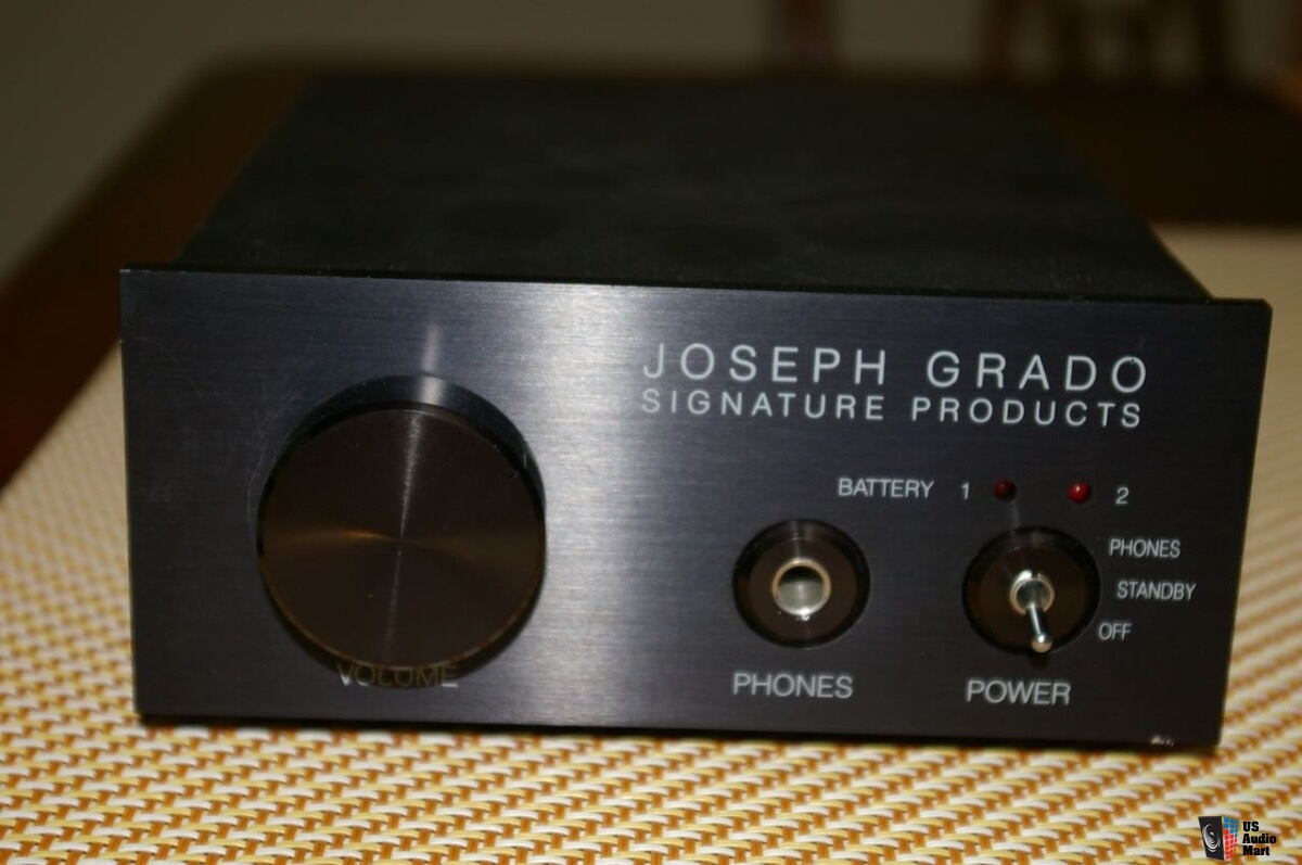 Grado HP 1000 Signature Headphones And HPA-2 DC Amplifier Photo ...