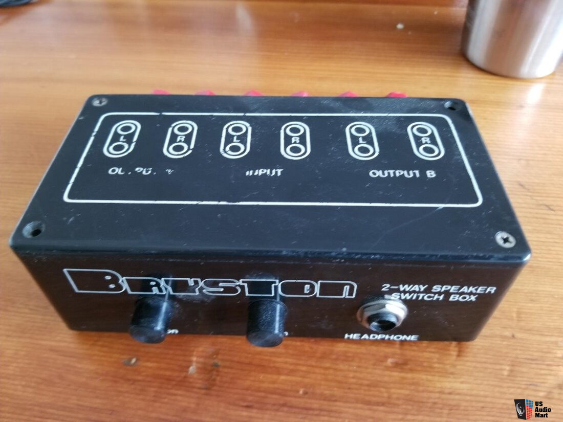 Bryston 2 Way Speaker Switch Box Photo 2535509 US Audio Mart