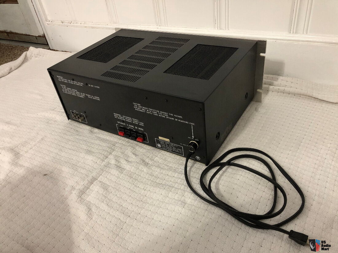 Nikko Alpha 1 Power Amplifier 220 WPC Silver Auction - US Audio Mart