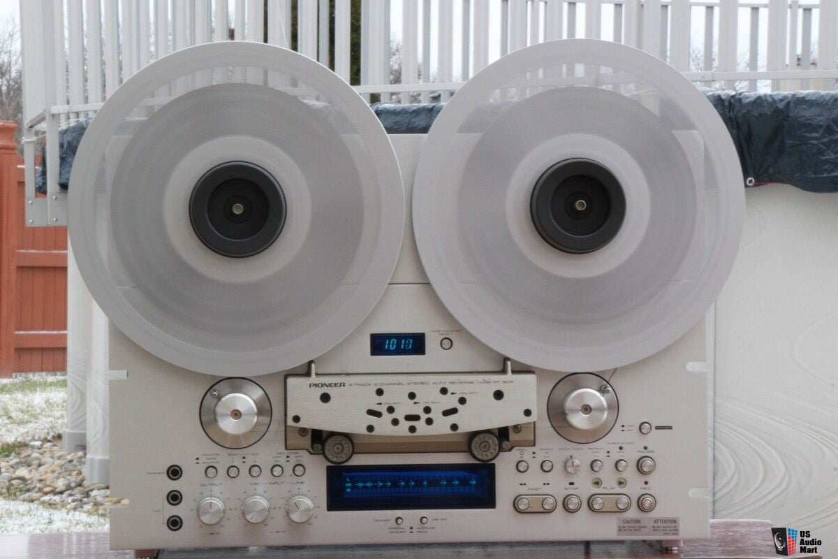Pioneer RT-909 10.5 Reel to Reel tape deck Overhauled with new
