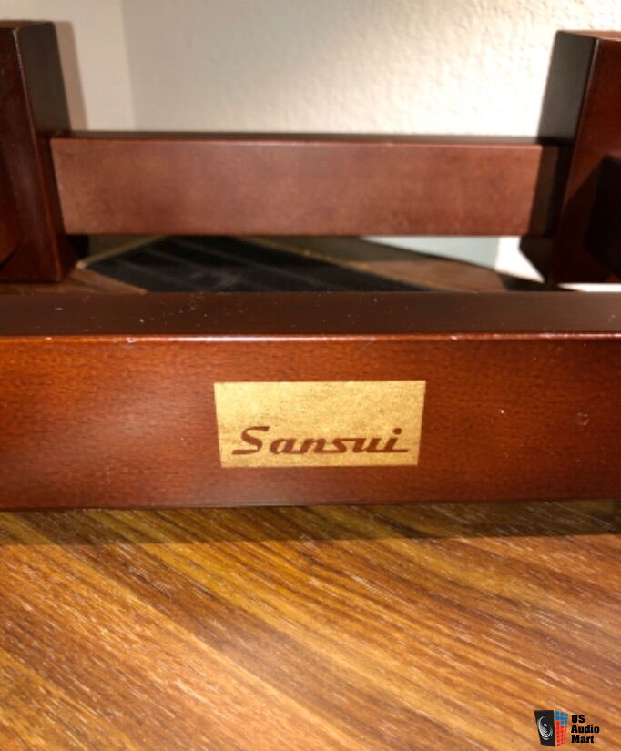 RARE Pair of Vintage Sansui Speaker Floor Risers Photo