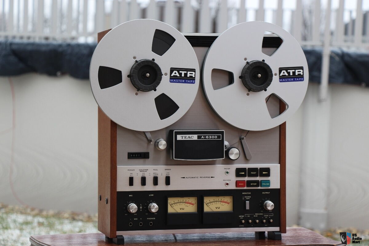 Teac A-6300 10.5 Reel to Reel tape deck w/dust cover (reconditioned) Photo  #2544591 - US Audio Mart