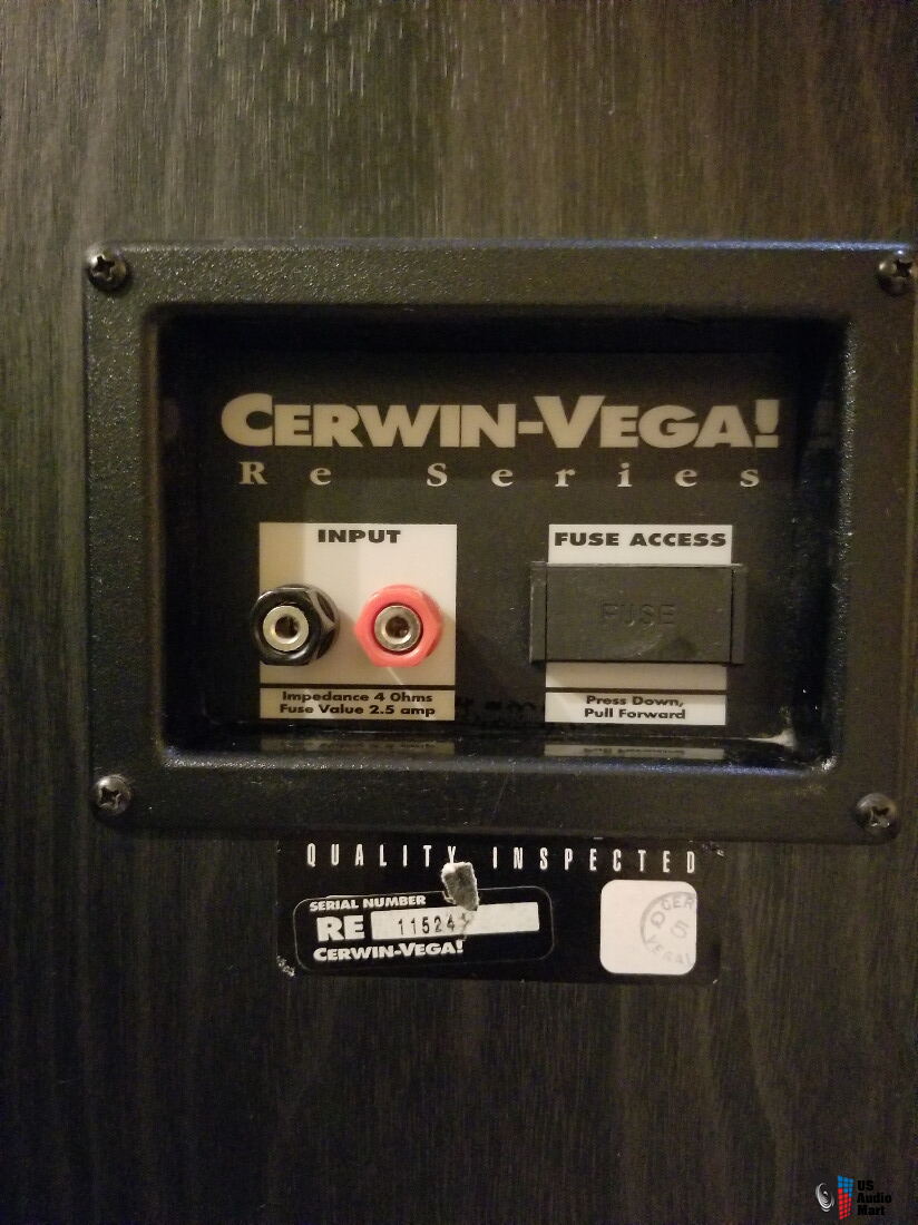 Cerwin Vega RE 30 speakers for sale 