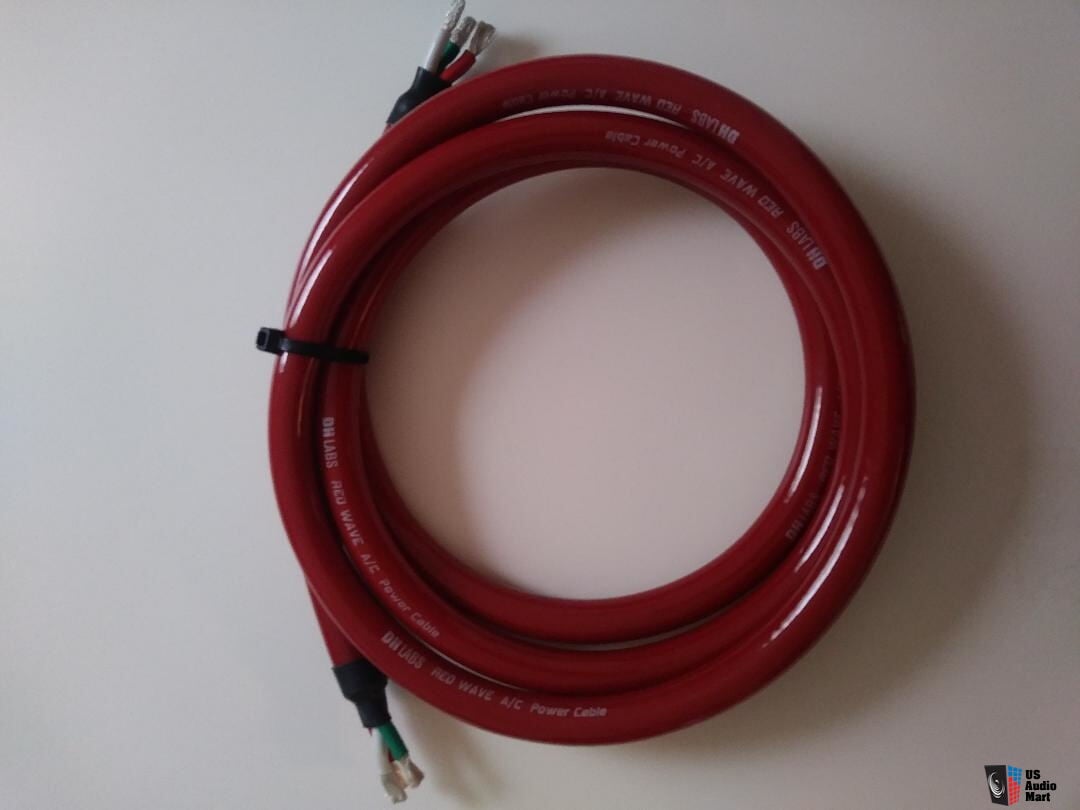DH Labs-Red Wave Premium A/C Power cable (bulk) Sale - US Audio Mart