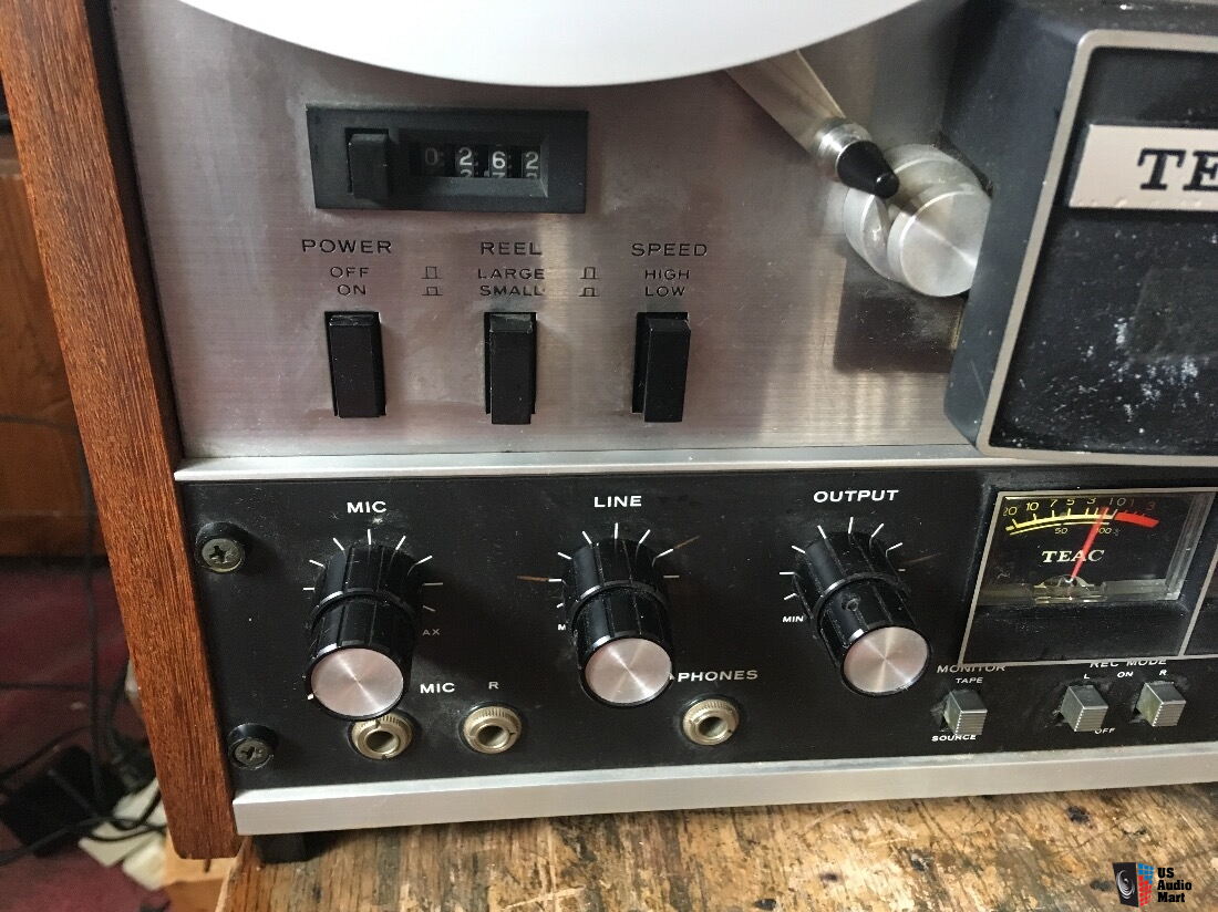 TEAC 3300S 2T 2 TRACK 10.5 Inch Stereo Reel to Reel Tape deck recorder For  Sale - US Audio Mart