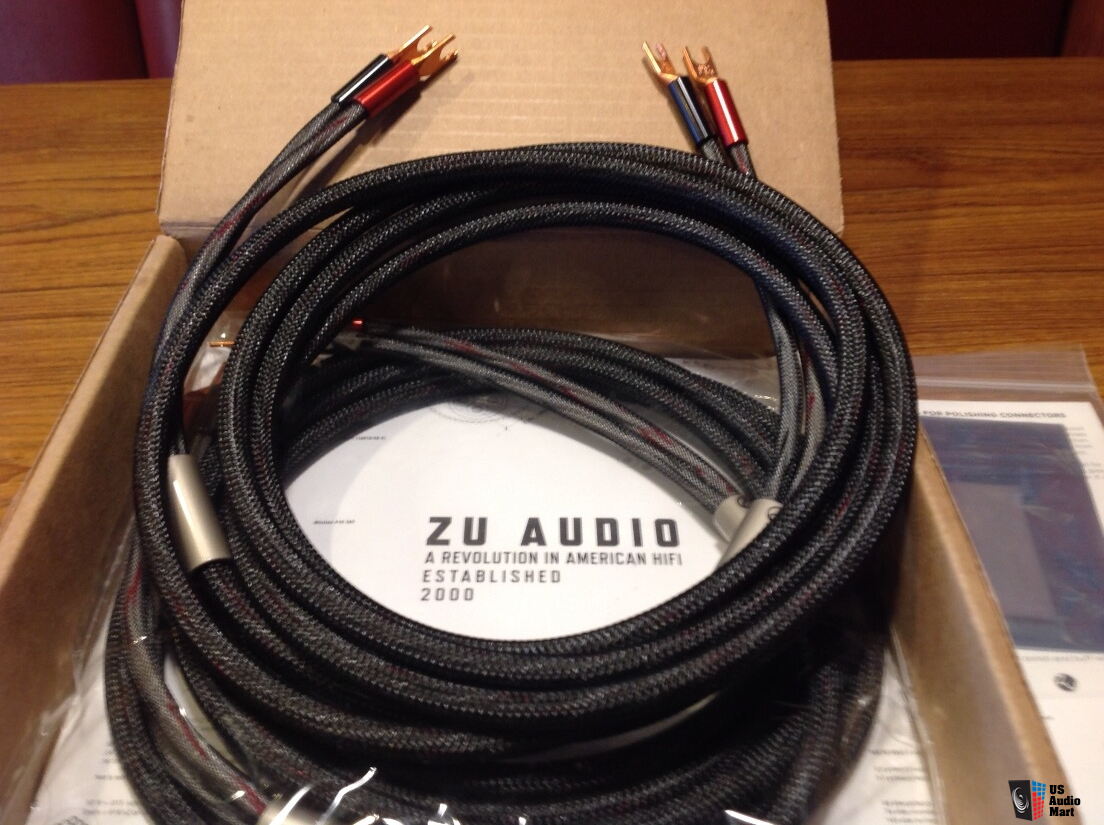 Zu Audio Mission 10 ft Speaker Cables spades Photo 2573281 US Audio Mart