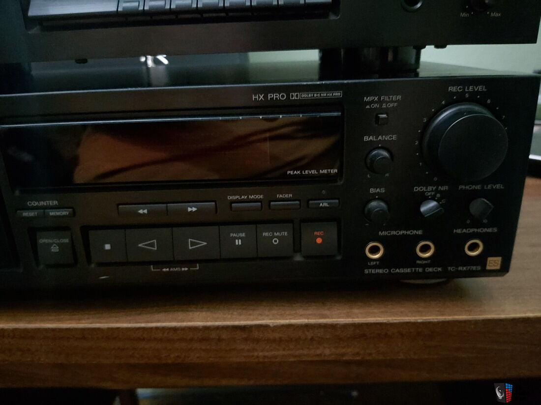 SONY TC-RX77ES Cassette Deck - 3 Motor HX Pro For Sale - US Audio Mart