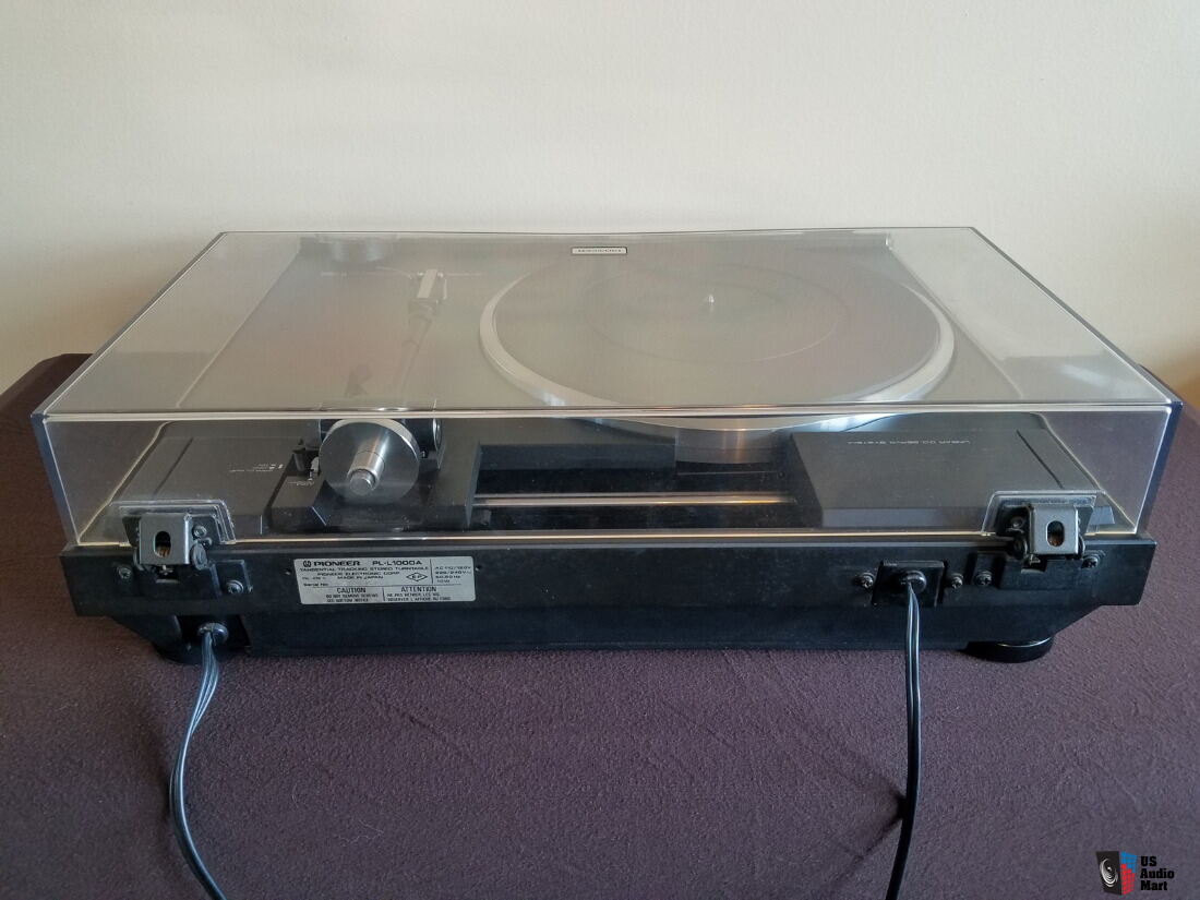 Pioneer PL-L1000A Turntable with Denon 103R MC Cartridge - Works Photo