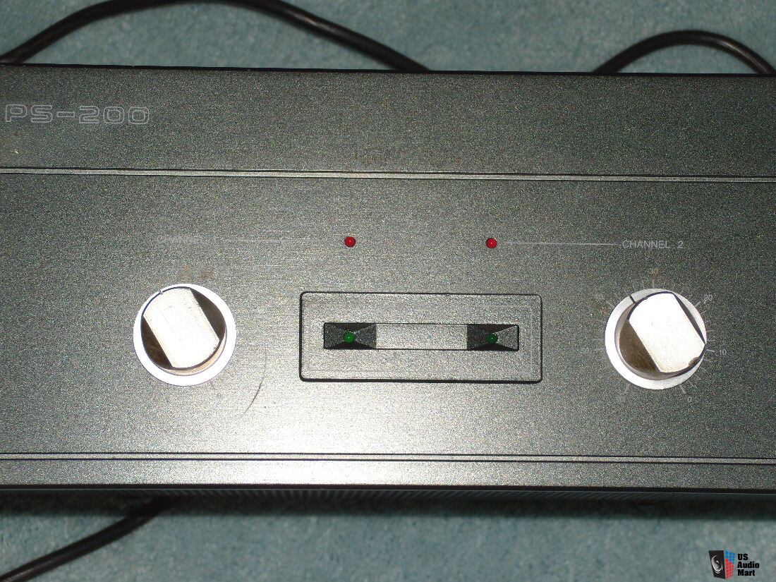 Crown PS200 amplifiers, calibrated to spec for bias and DC