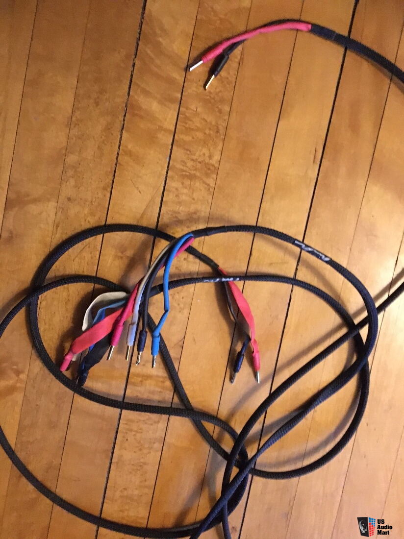 Morrow Audio SP2 2 5 Meter Pair Biwire Banana Speaker Cables Photo
