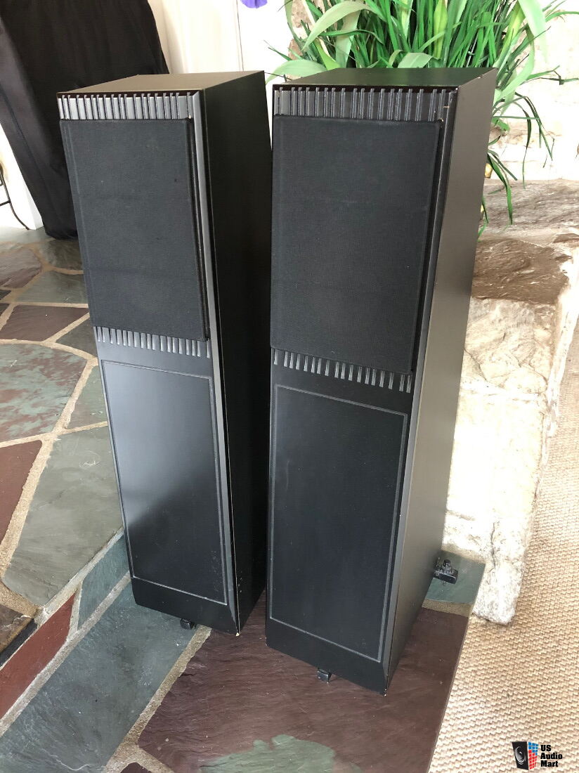 Rega ELA Speakers -- Fluted Fronts, upgraded Hiquophon 3/4