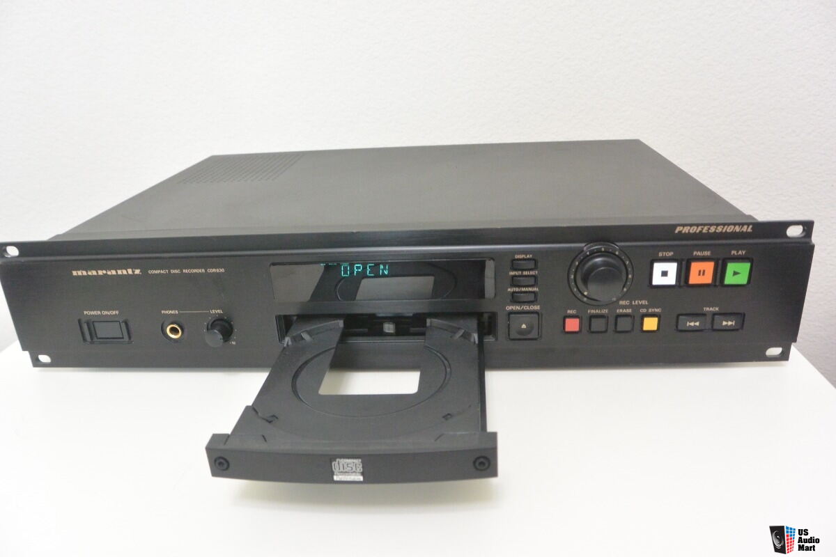 Marantz CDR-630 Professional CD Recorder Player For Sale - US