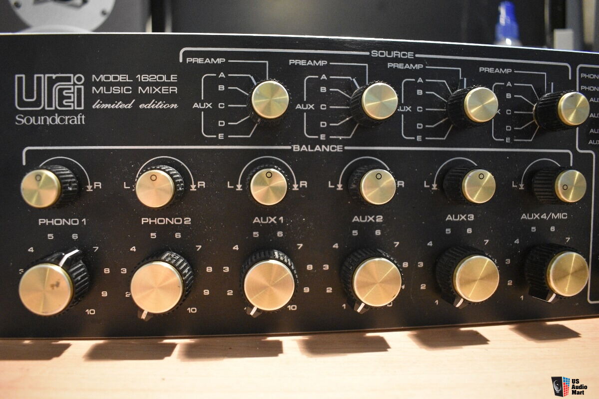 UREI 1620 LE DJ Mixer Preamp For Sale - US Audio Mart