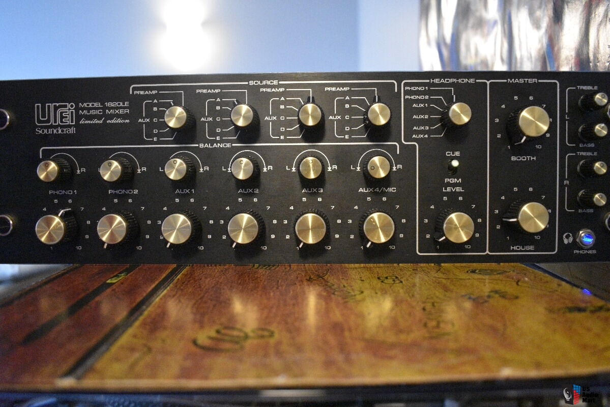 UREI 1620 LE DJ Mixer Preamp For Sale - US Audio Mart