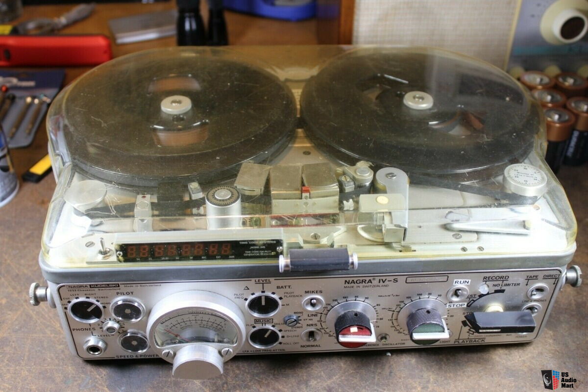 Vintage NAGRA IV-S TC (Time Code) Stereo Reel to Reel For Sale - US Audio  Mart