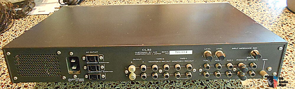 Luxman CL-32 tube preamp Photo #2712905 - US Audio Mart