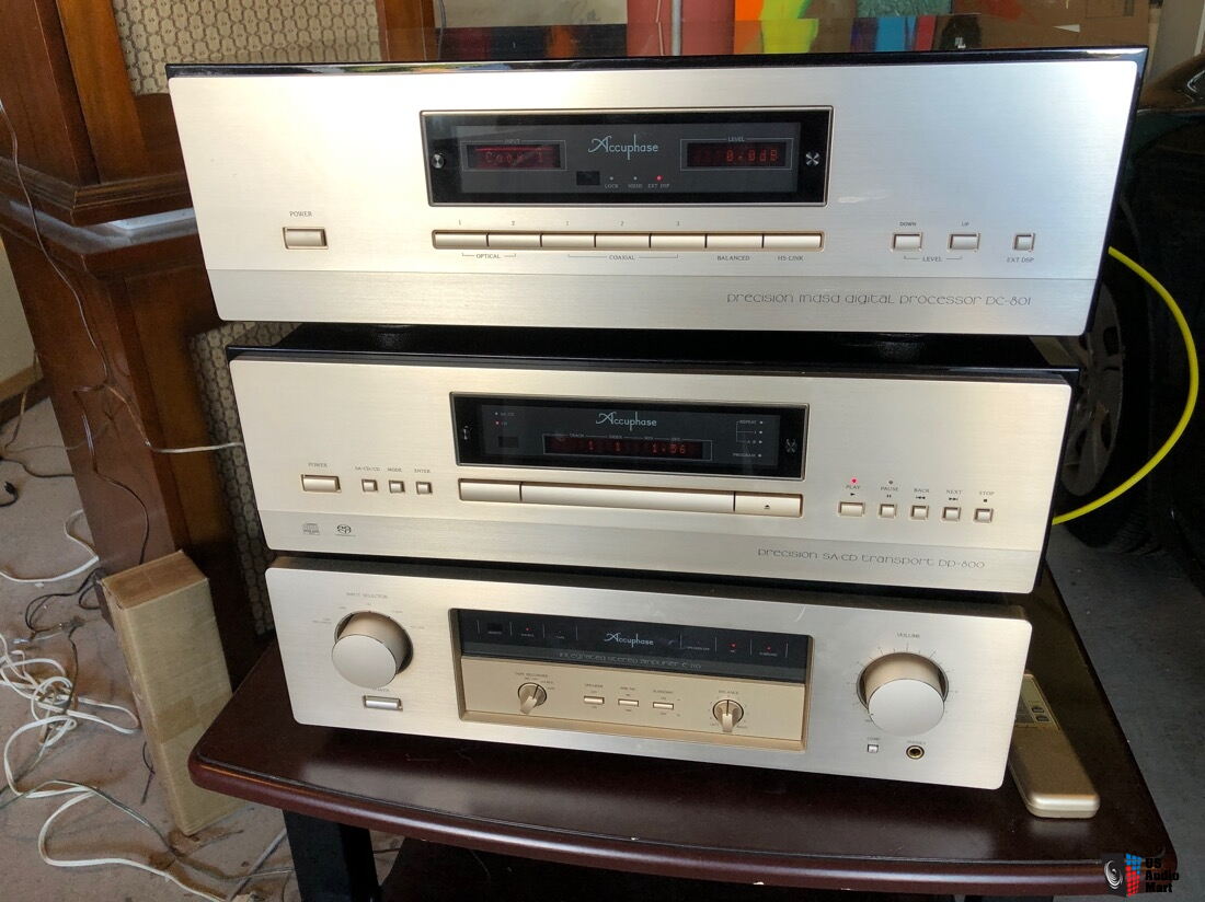 Accuphase Dp 800 Dc 801 Dac And Transport For Sale Us Audio Mart