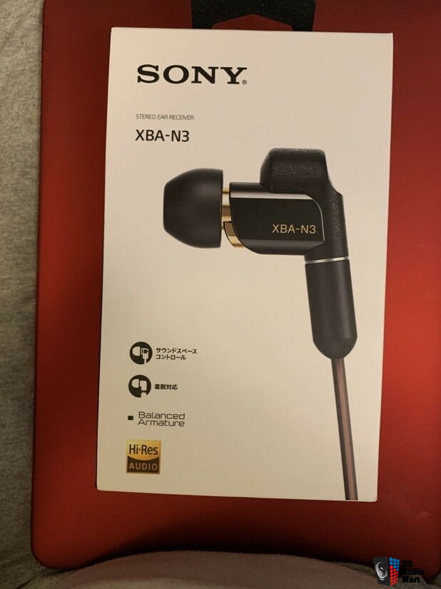 Sony Xba N3 Iems In Excellent Condition For Sale Us Audio Mart