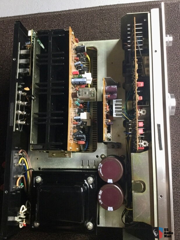 Kenwood KA-5500 Amplifier Recapped and restored. Nice Photo