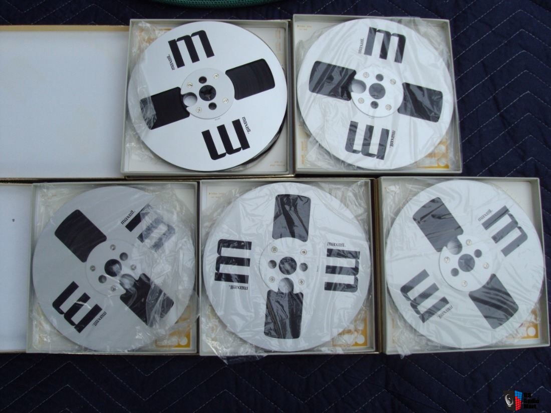 5 Maxell MR-7 Metal Reel - Reel to Reel Tapes Photo #2751828 - UK Audio Mart