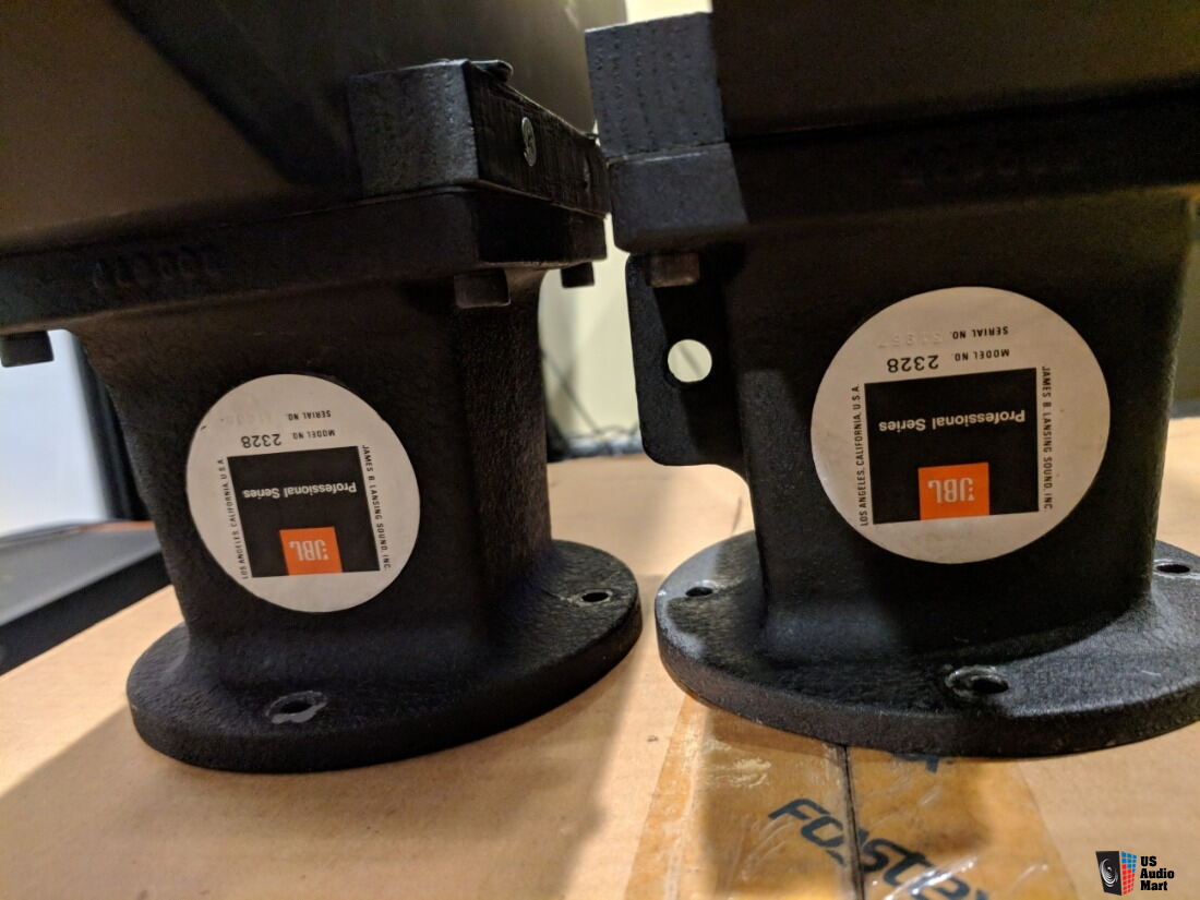 JBL 2397 Smith horns with 2328 2-inch adapters -- local Los
