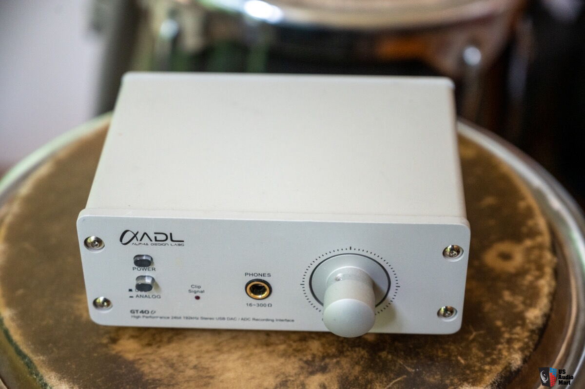 Furutech ADL GT40a DAC Phono Preamp ADC Headphone Amp Photo 2772657 