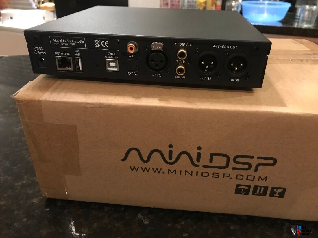 Mint] MiniDSP SHD Studio - full package + AES/EBU cable Photo #2780942 -  Canuck Audio Mart