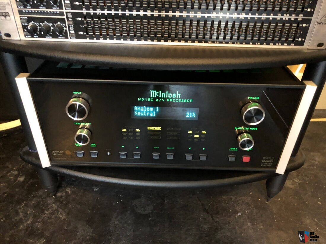 McIntosh MX160 preamp surround processor Dolby Atmos Digital 11.2 For