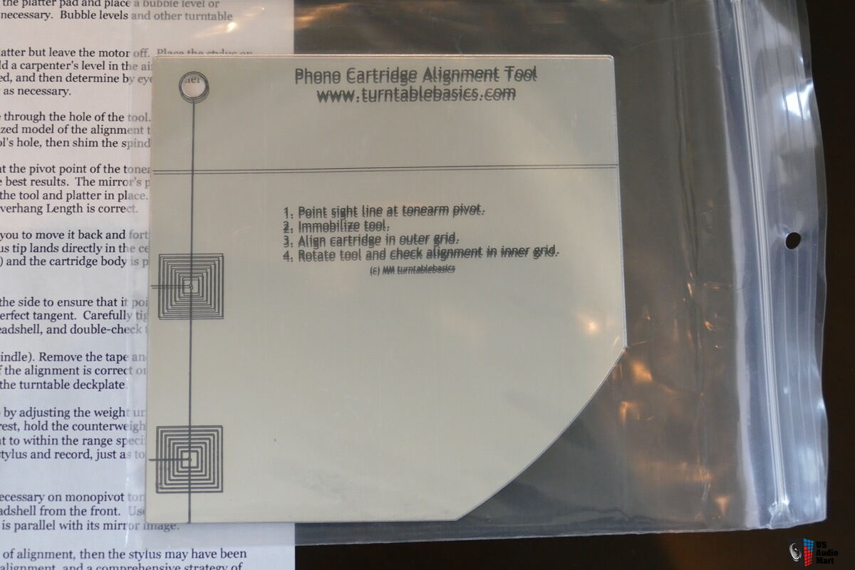 Turntable Basics Phono Cartridge Alignment Tool Photo 2803796 US