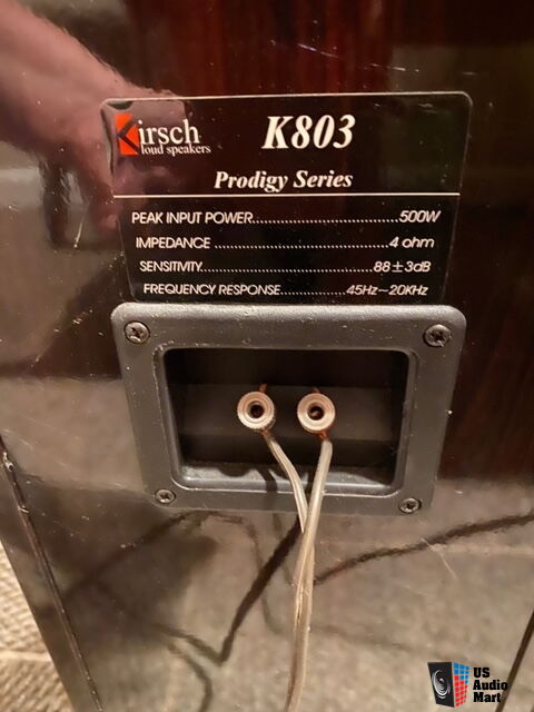 kirsch loud speakers k803