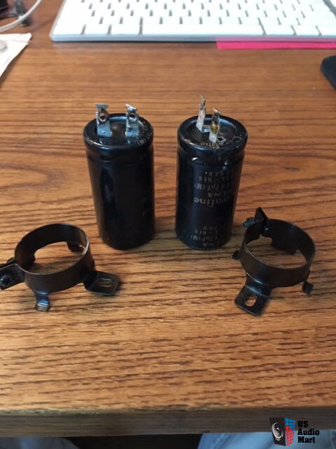 Pair: Elna Cerafine 47uf 500V Capacitor for B+ Power Supplies