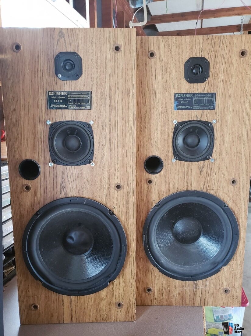 fisher st 510 speakers