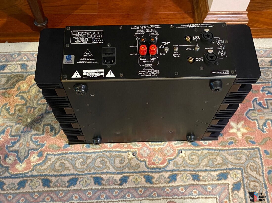 Bryston 4B NRB SS Stereo Power Amplifier Photo 2820851 US Audio Mart