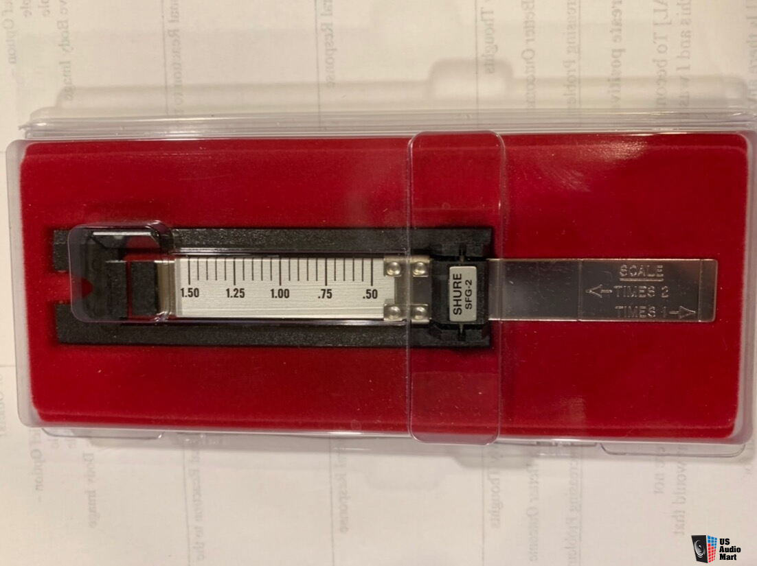 Shure SFG-2 Stylus Tracking Force Gauge For Sale - US Audio Mart