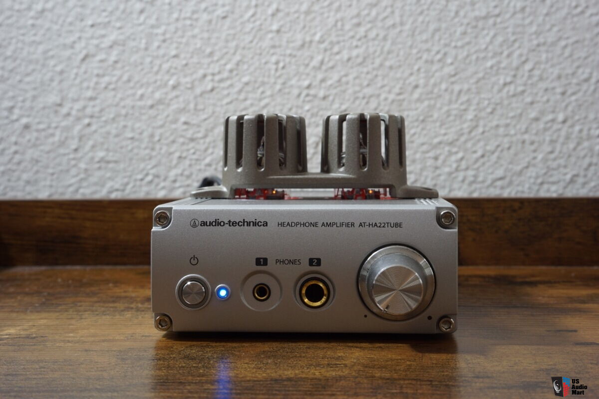 Audio Technica AT-HA22TUBE Headphone Amplifier Hybrid Tube w/ iFi