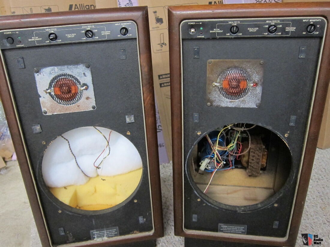 Pr Vintage Advent The Powered Advent Loudspeakers, Restore, RARE, Ex ...