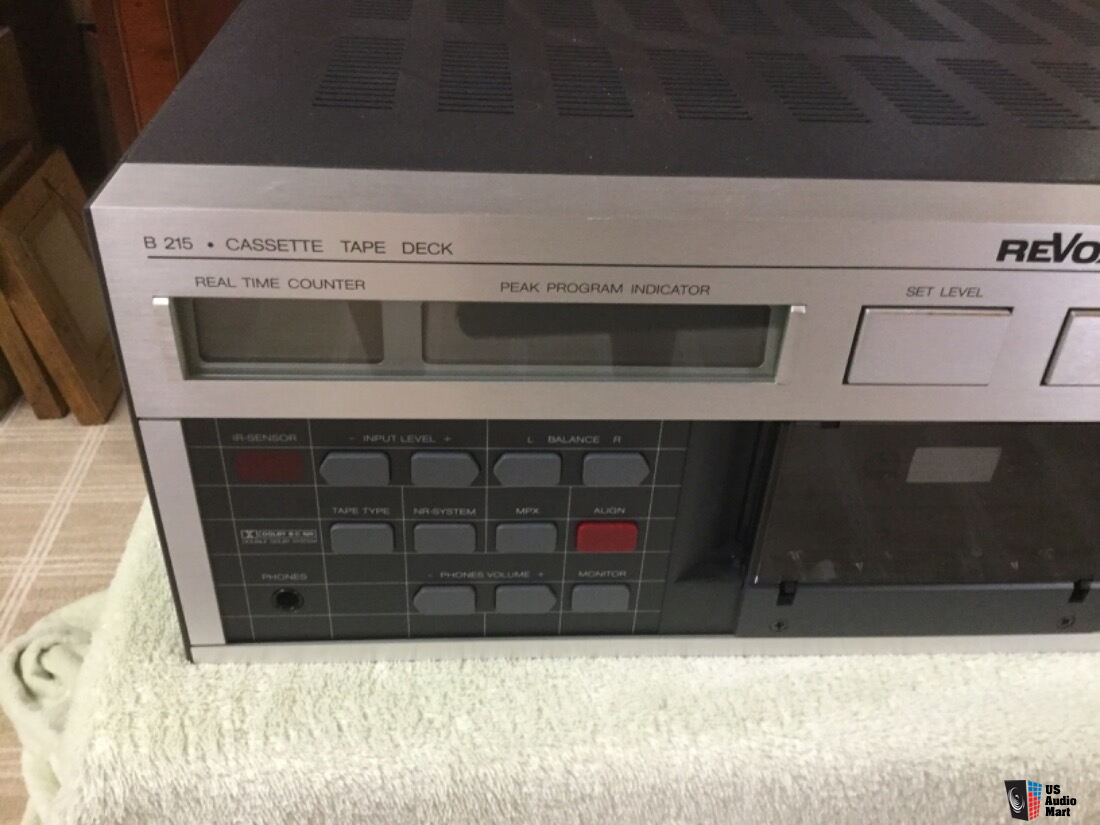 ReVox B215 Cassette Deck (Mint) (LK) Photo 2871111 US Audio Mart