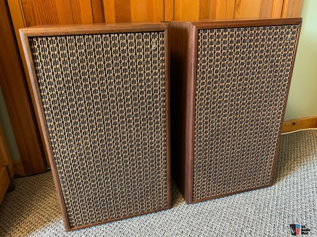 Jensen Model 5 speakers in walnut great vintage 12 inch 3 way! For