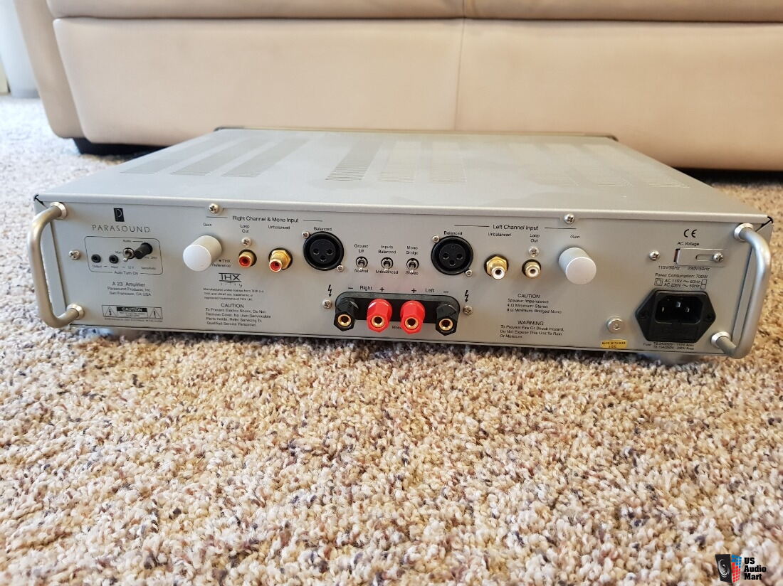 Parasound Halo A23 Amplifier Excellent working order Photo 2881983