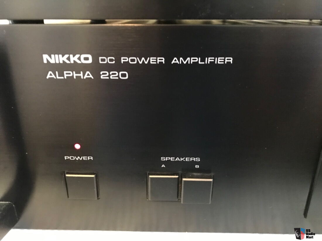 Nikko Alpha220, BETA20, EQ20, GAMMA40. Audiophile all in one
