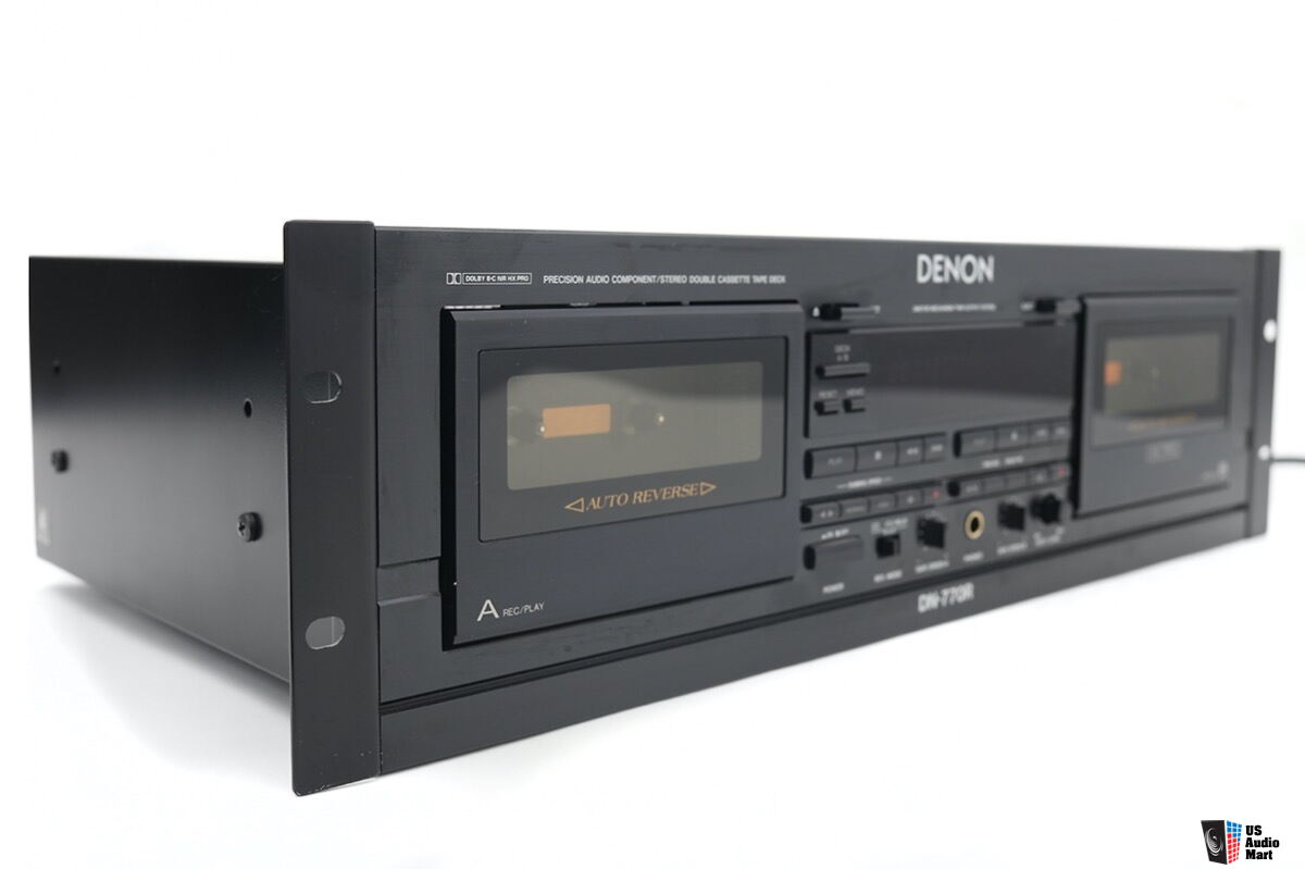 Denon Dual Professional Cassette Deck Dn 770r Excellent Photo 2901657 Us Audio Mart