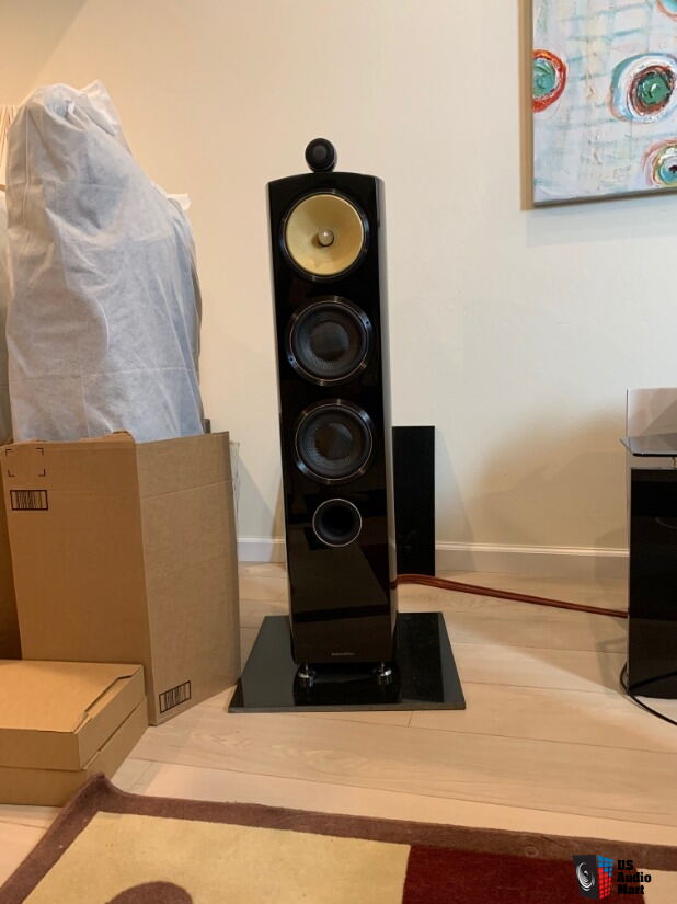 B &W (Bowers & Wilkins) Diamond 804 D2 Speakers Gloss Piano Black Photo ...