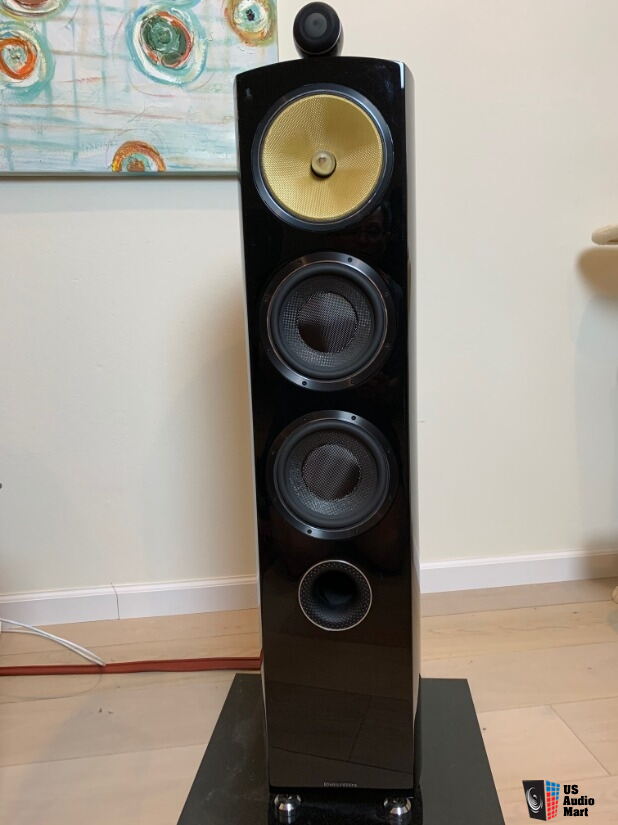 B &W (Bowers & Wilkins) Diamond 804 D2 Speakers Gloss Piano Black Photo ...