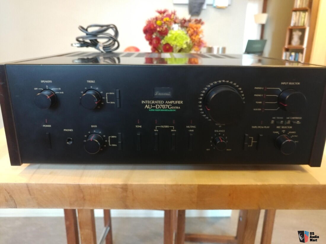 Sansui AU-D707G EXTRA 120w integrated amp (pick up only) For Sale