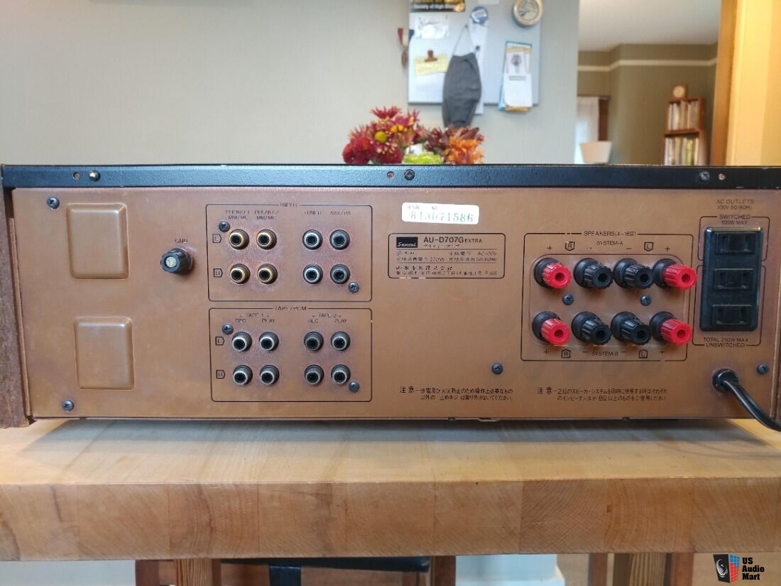 Sansui AU-D707G EXTRA 120w integrated amp (pick up only) Photo